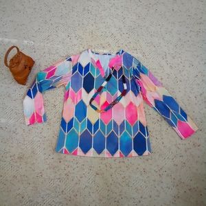 Multicolor tunic / blouse.